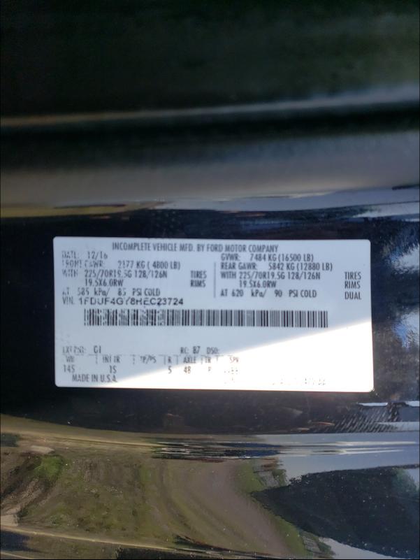 Photo 9 VIN: 1FDUF4GY8HEC23724 - FORD F450 SUPER 