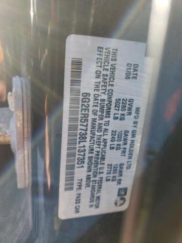 Photo 11 VIN: 1FDUF5GY1HDA04308 - PONTIAC G8 