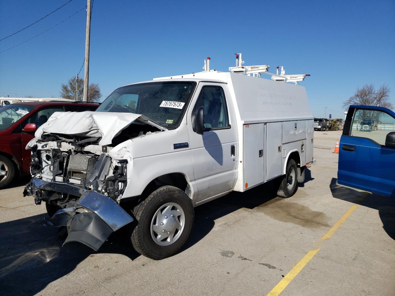 Photo 2 VIN: 1FDWE3FK5NDC20221 - FORD ECONOLINE 