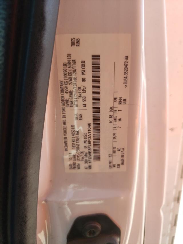 Photo 9 VIN: 1FDWE3FL6FDA11046 - FORD E350 