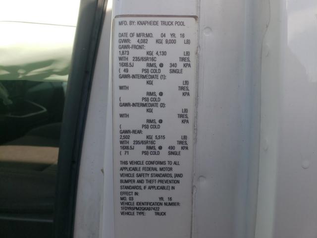 Photo 9 VIN: 1FDYR5PM2GKA97422 - FORD TRANSIT T- 