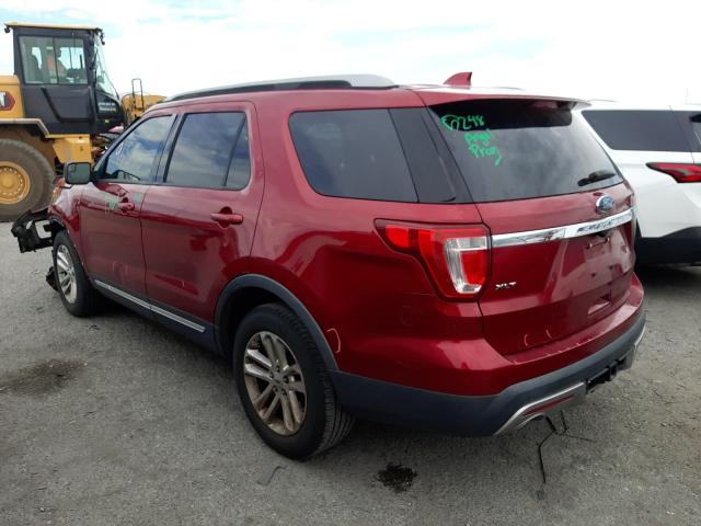 Photo 2 VIN: 1FM5K7D81GGC05218 - FORD EXPLORER X 