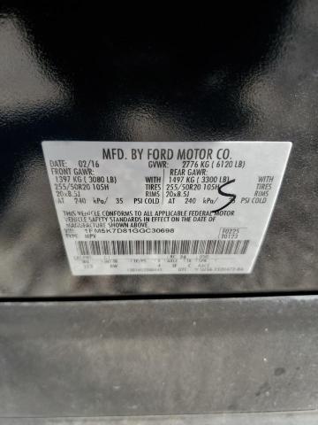 Photo 12 VIN: 1FM5K7D81GGC30698 - FORD EXPLORER X 