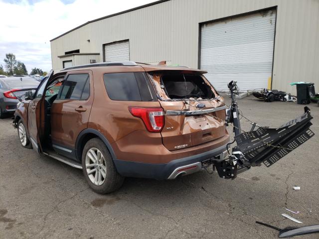 Photo 2 VIN: 1FM5K7D81HGB28111 - FORD EXPLORER X 