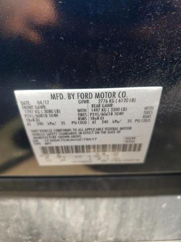 Photo 11 VIN: 1FM5K7D83HGC76017 - FORD EXPLORER X 