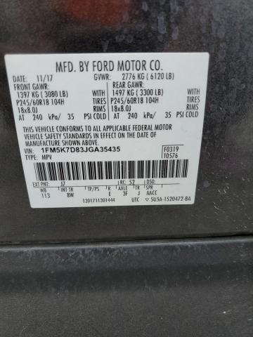 Photo 12 VIN: 1FM5K7D83JGA35435 - FORD EXPLORER X 