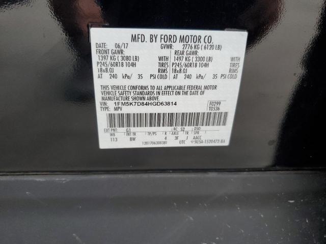 Photo 13 VIN: 1FM5K7D84HGD63814 - FORD EXPLORER X 