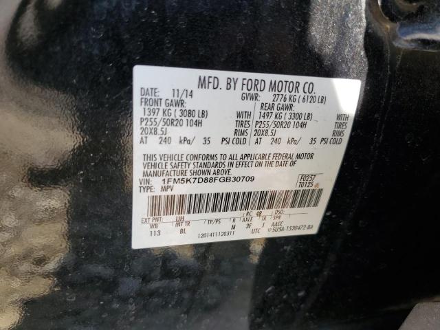 Photo 13 VIN: 1FM5K7D88FGB30709 - FORD EXPLORER X 