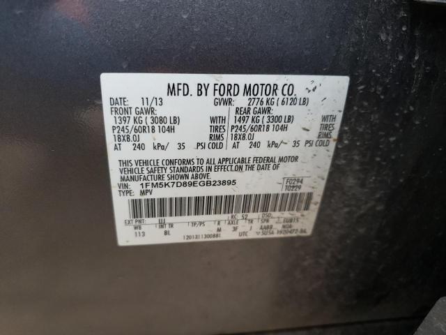 Photo 13 VIN: 1FM5K7D89EGB23895 - FORD EXPLORER X 