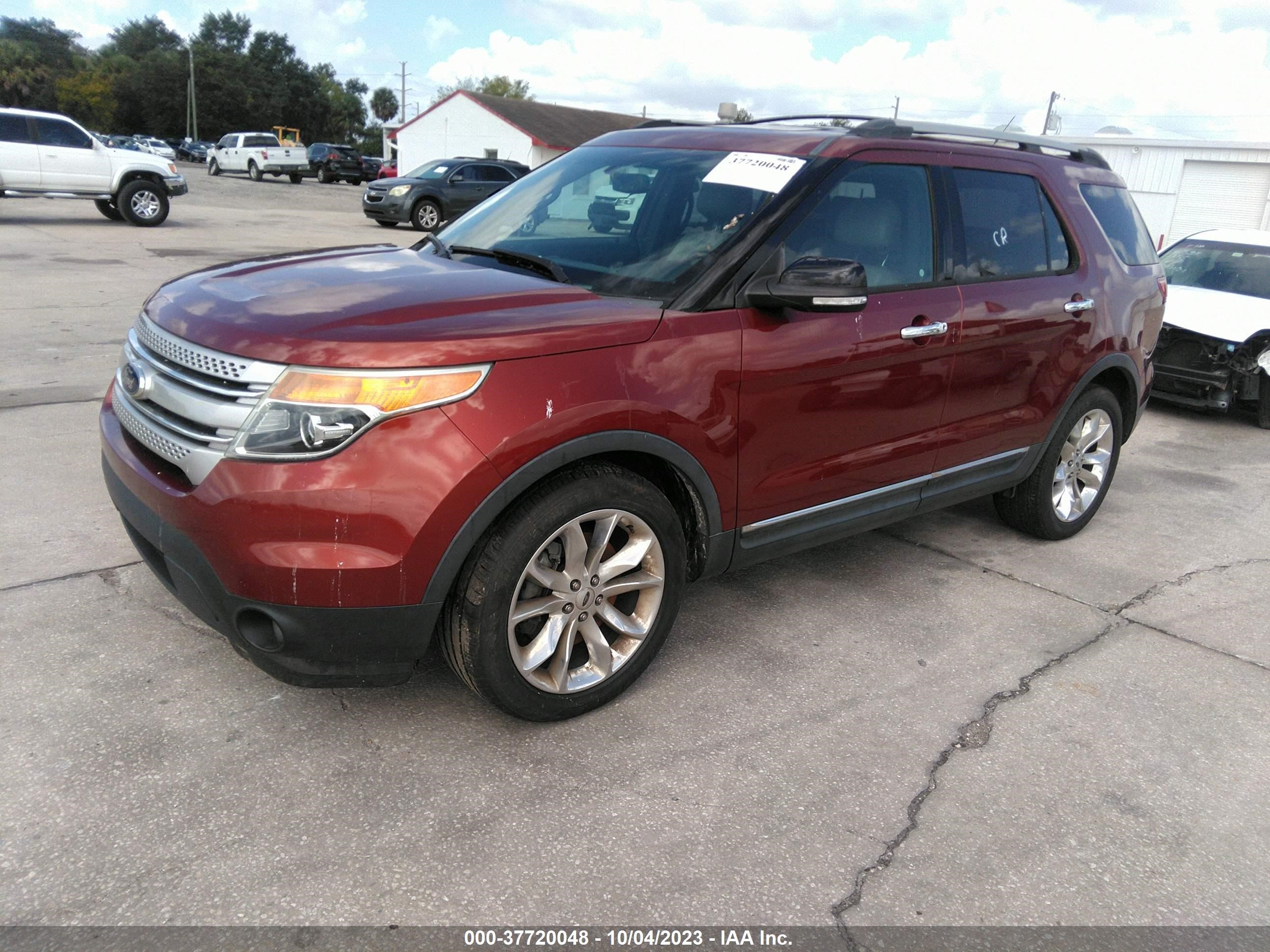 Photo 1 VIN: 1FM5K7D89EGB33438 - FORD EXPLORER 