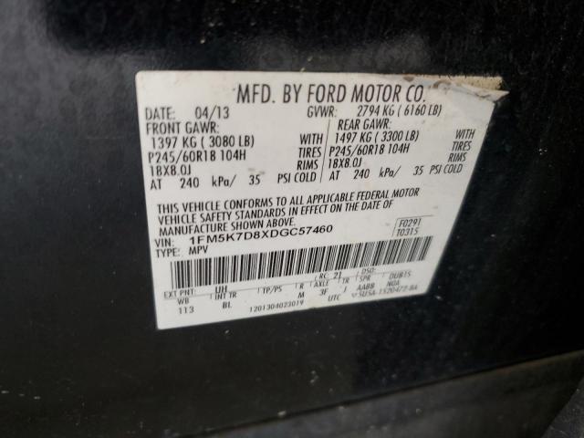 Photo 12 VIN: 1FM5K7D8XDGC57460 - FORD EXPLORER 