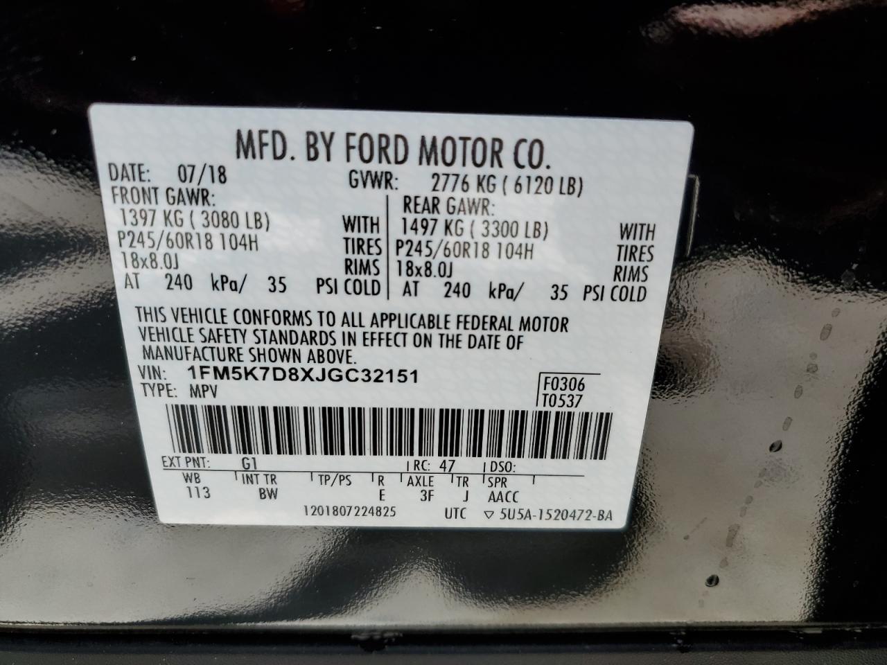 Photo 13 VIN: 1FM5K7D8XJGC32151 - FORD EXPLORER 