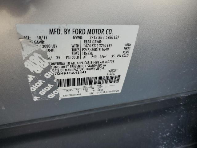 Photo 11 VIN: 1FM5K7DH9JGA13441 - FORD EXPLORER X 