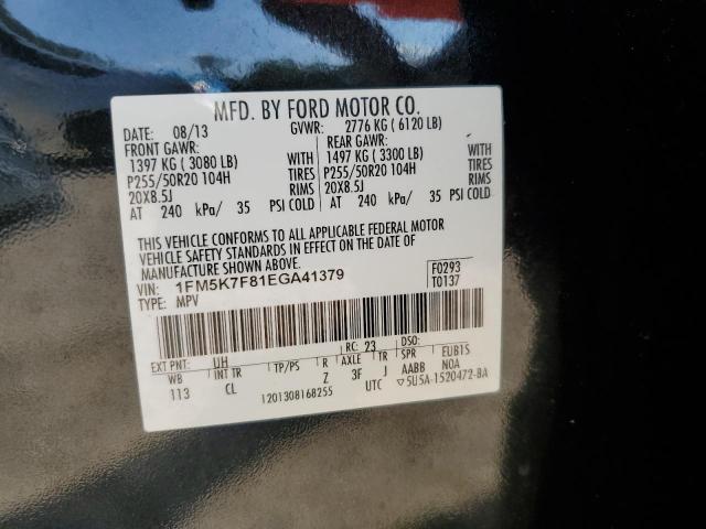 Photo 11 VIN: 1FM5K7F81EGA41379 - FORD EXPLORER L 