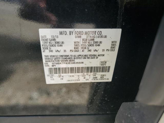 Photo 12 VIN: 1FM5K7F83EGB35506 - FORD EXPLORER L 