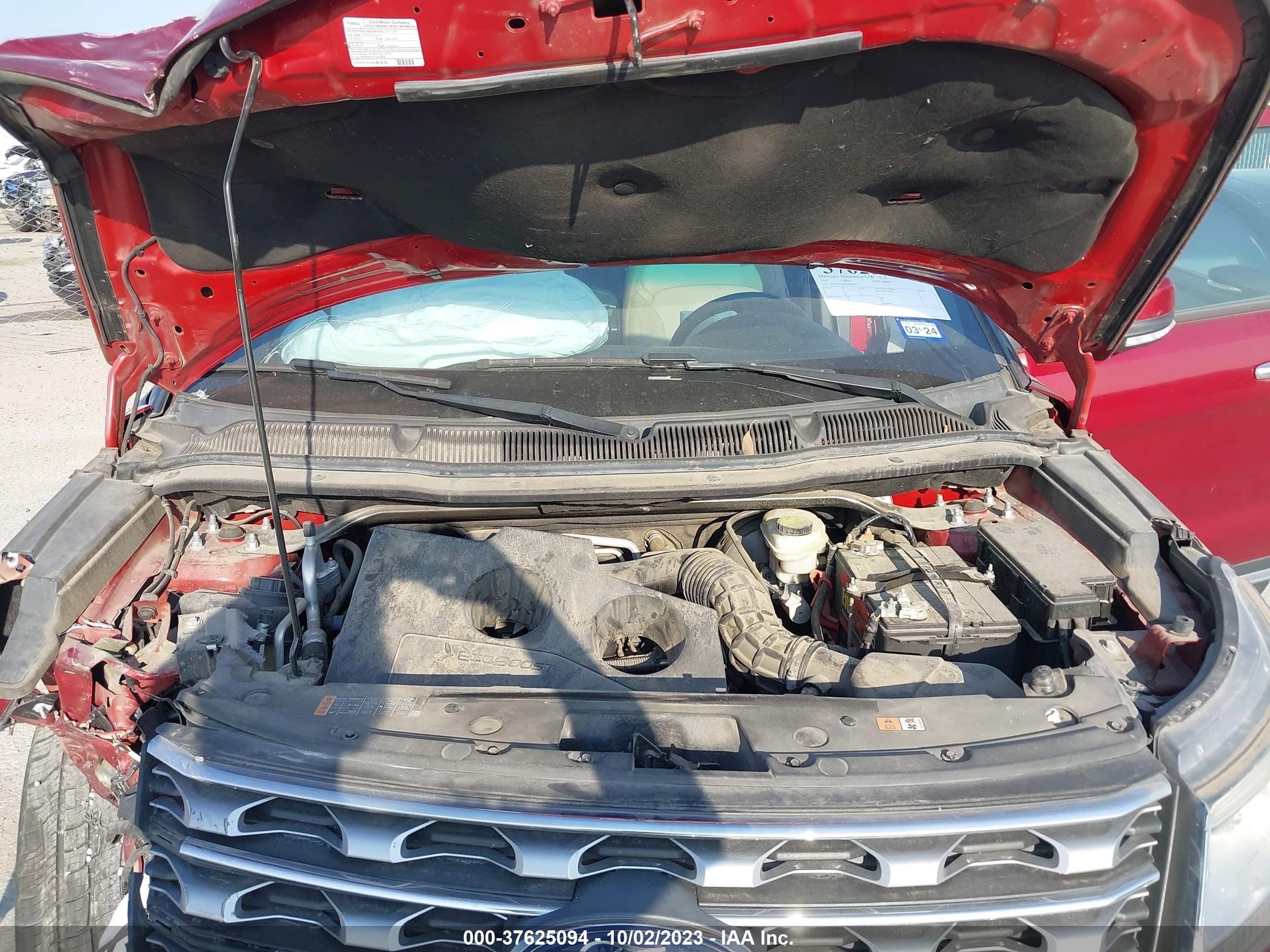 Photo 9 VIN: 1FM5K7FH6HGD53895 - FORD EXPLORER 