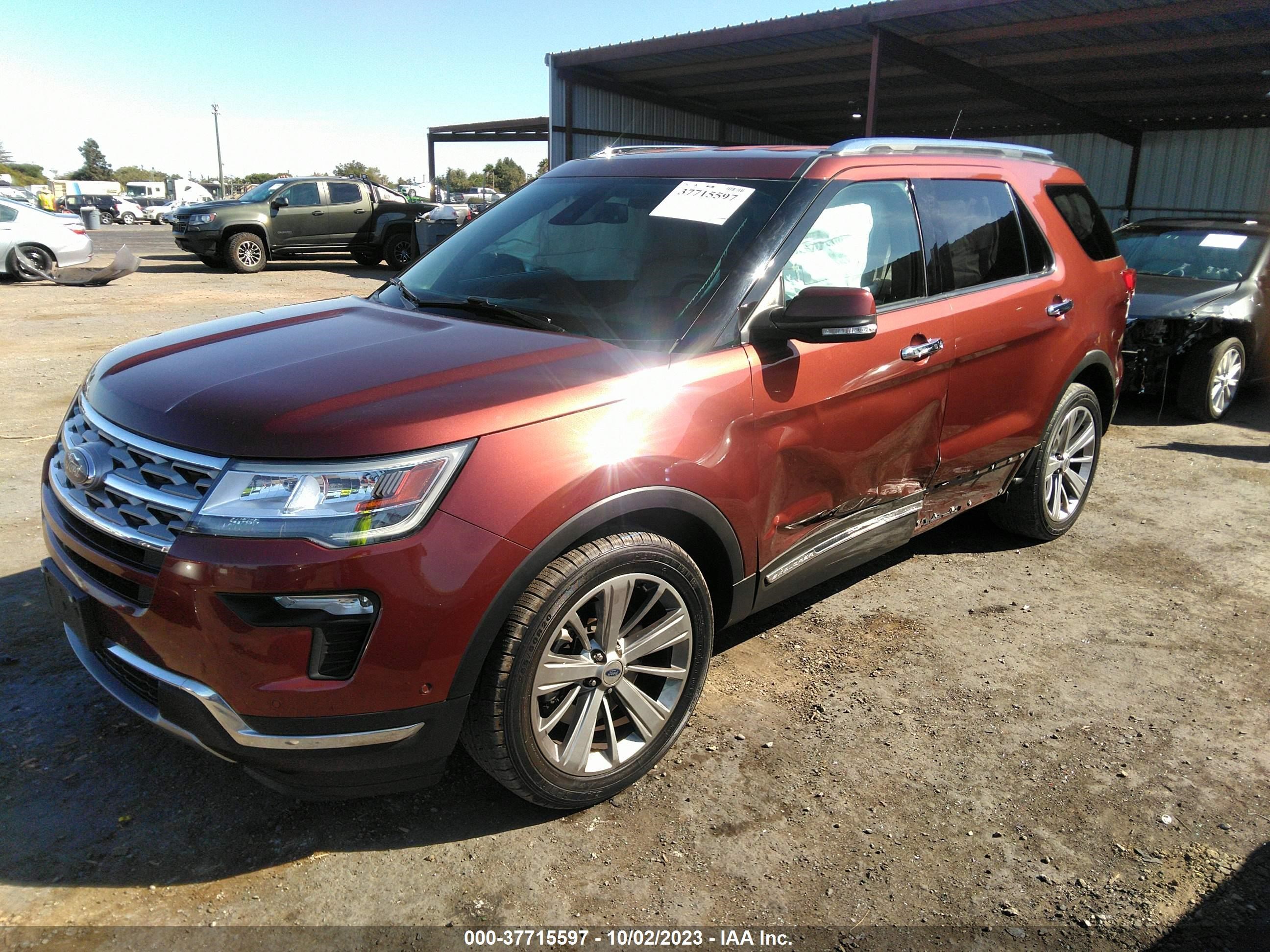 Photo 1 VIN: 1FM5K7FH6JGB35168 - FORD EXPLORER 