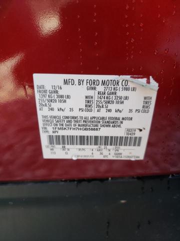 Photo 12 VIN: 1FM5K7FH7HGB58887 - FORD EXPLORER L 