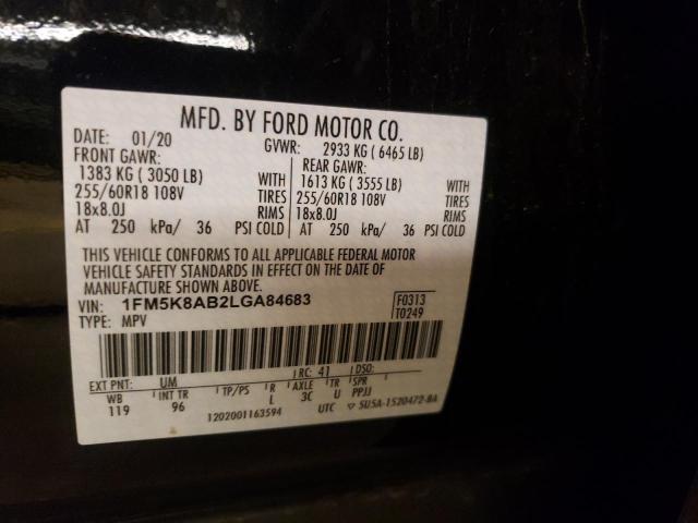 Photo 12 VIN: 1FM5K8AB2LGA84683 - FORD EXPLORER P 