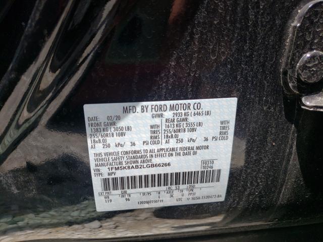 Photo 9 VIN: 1FM5K8AB2LGB66266 - FORD EXPLORER P 