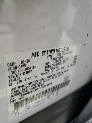 Photo 13 VIN: 1FM5K8AB3LGD18829 - FORD EXPLORER P 