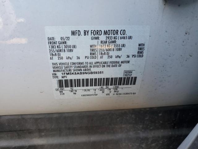 Photo 13 VIN: 1FM5K8AB9NGB59351 - FORD EXPLORER P 