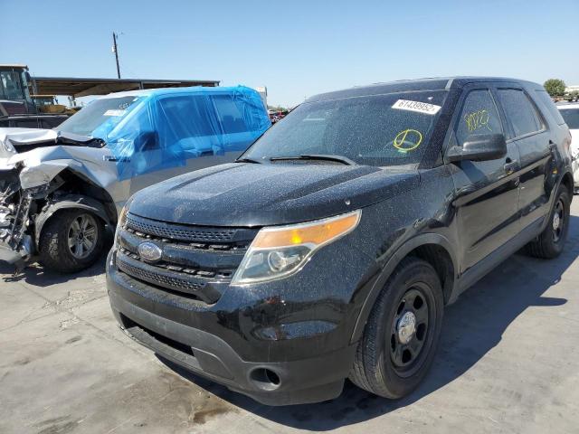 Photo 1 VIN: 1FM5K8AR0DGC63111 - FORD UTILITY POLICE 