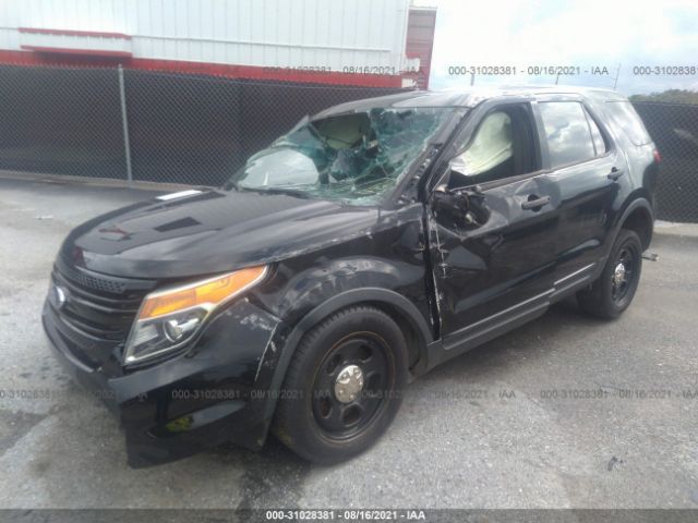 Photo 1 VIN: 1FM5K8AR0EGA70765 - FORD UTILITY POLICE 