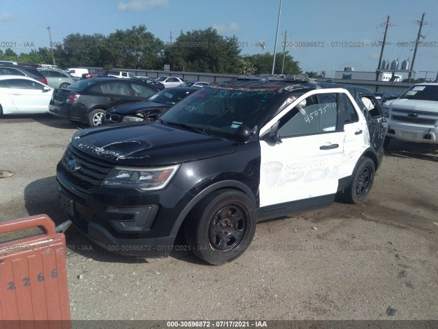 Photo 1 VIN: 1FM5K8AR0GGC14690 - FORD UTILITY POLICE 