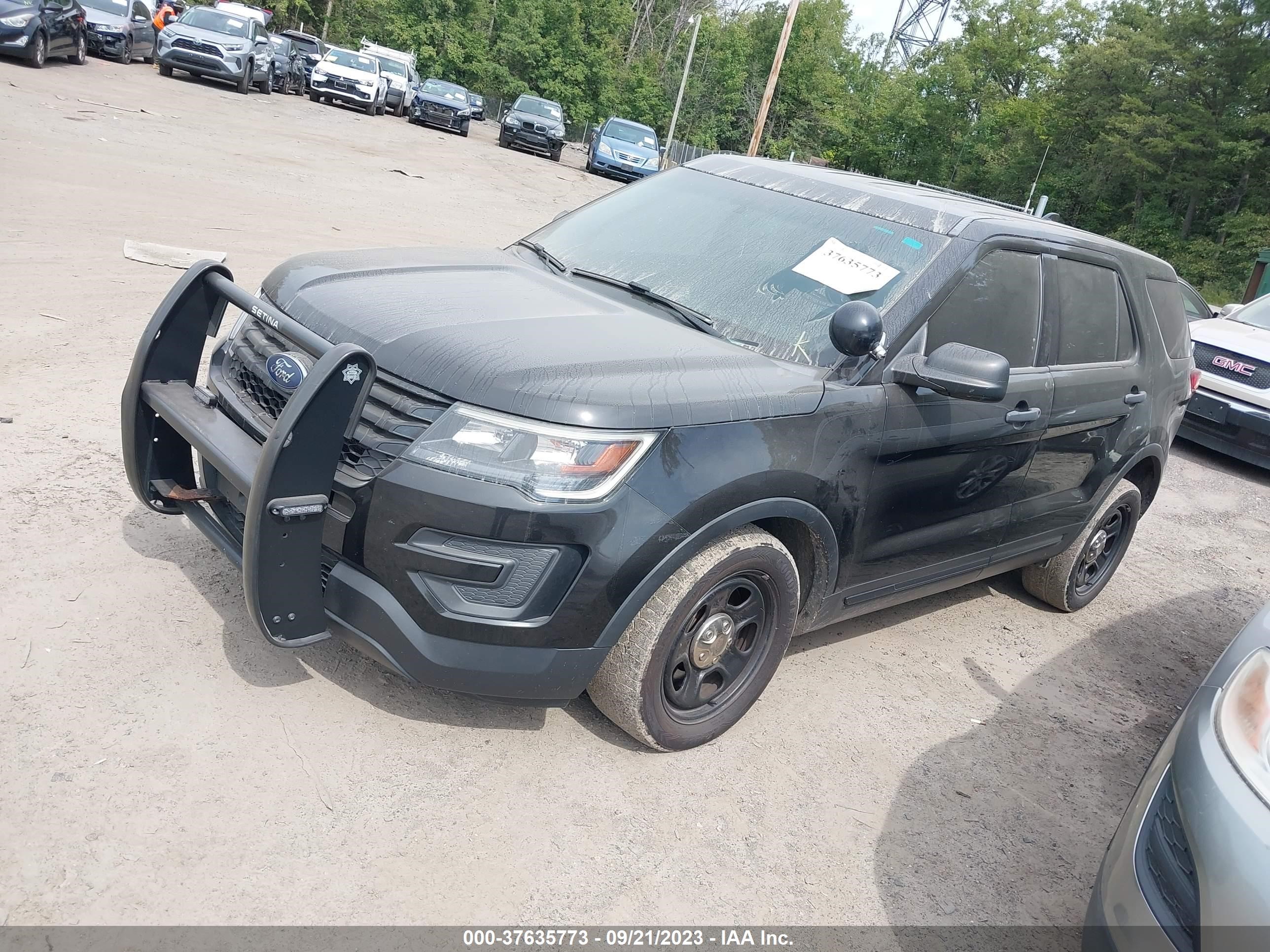 Photo 1 VIN: 1FM5K8AR0HGA17424 - FORD POLICE 