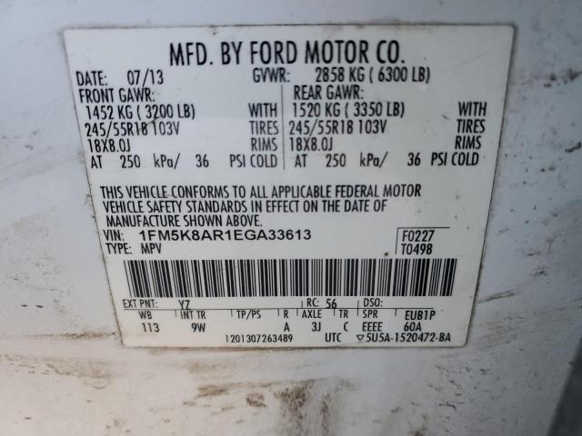 Photo 12 VIN: 1FM5K8AR1EGA33613 - FORD EXPLORER P 