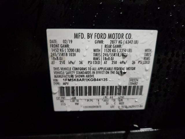 Photo 13 VIN: 1FM5K8AR1KGB44125 - FORD EXPLORER P 