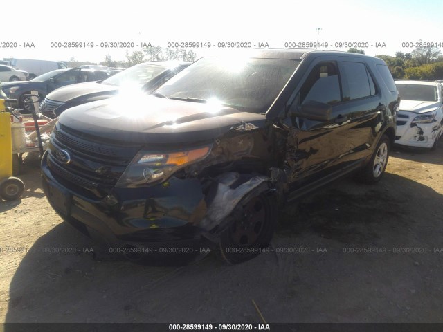 Photo 1 VIN: 1FM5K8AR2EGB38015 - FORD UTILITY POLICE 