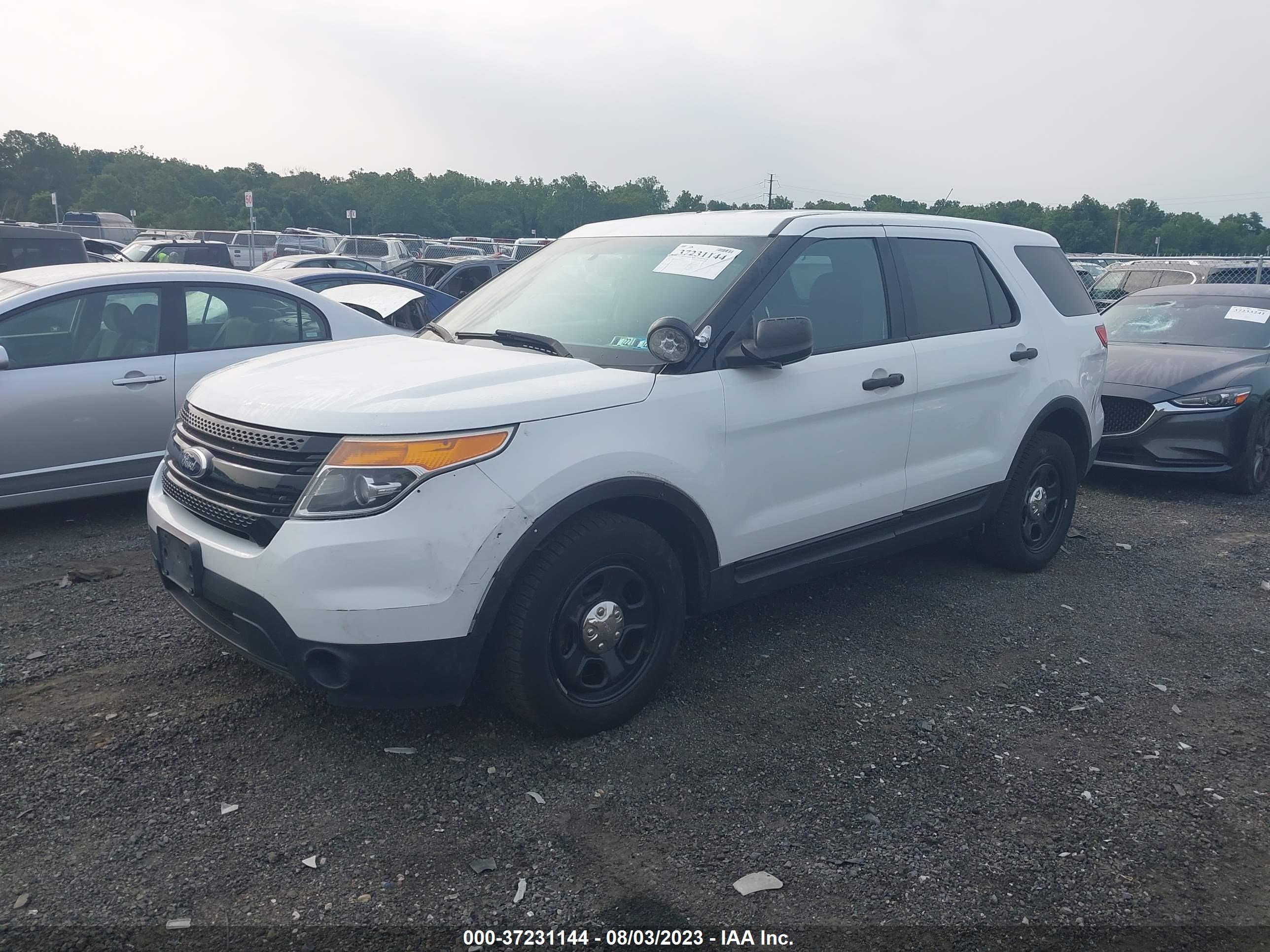 Photo 1 VIN: 1FM5K8AR2EGB95864 - FORD POLICE 