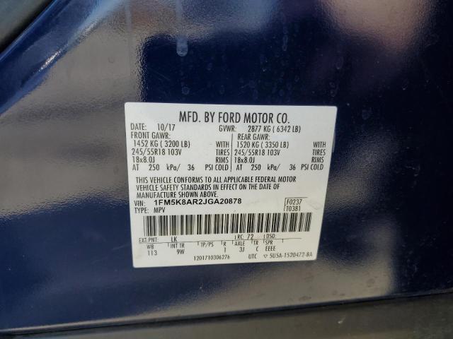 Photo 13 VIN: 1FM5K8AR2JGA20878 - FORD EXPLORER P 