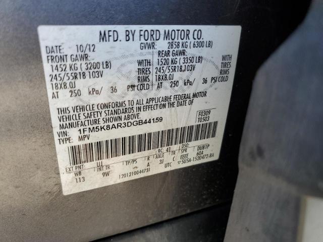 Photo 13 VIN: 1FM5K8AR3DGB44159 - FORD EXPLORER P 