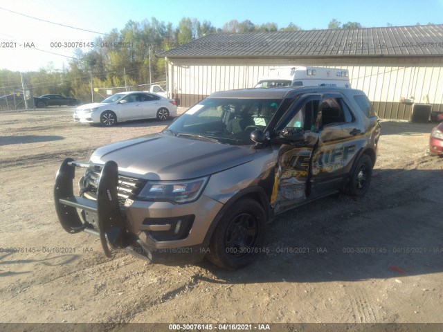 Photo 1 VIN: 1FM5K8AR3GGD17991 - FORD UTILITY POLICE 