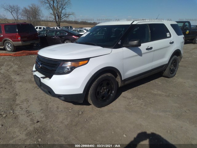 Photo 1 VIN: 1FM5K8AR4EGB90990 - FORD UTILITY POLICE 