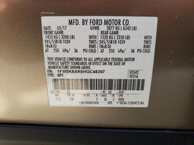 Photo 12 VIN: 1FM5K8AR5HGC48397 - FORD EXPLORER P 