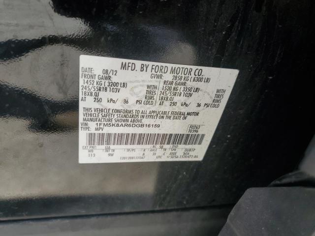 Photo 11 VIN: 1FM5K8AR6DGB16159 - FORD EXPLORER P 