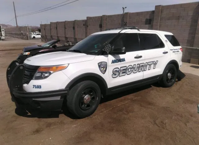 Photo 1 VIN: 1FM5K8AR7DGA80529 - FORD UTILITY POLICE 