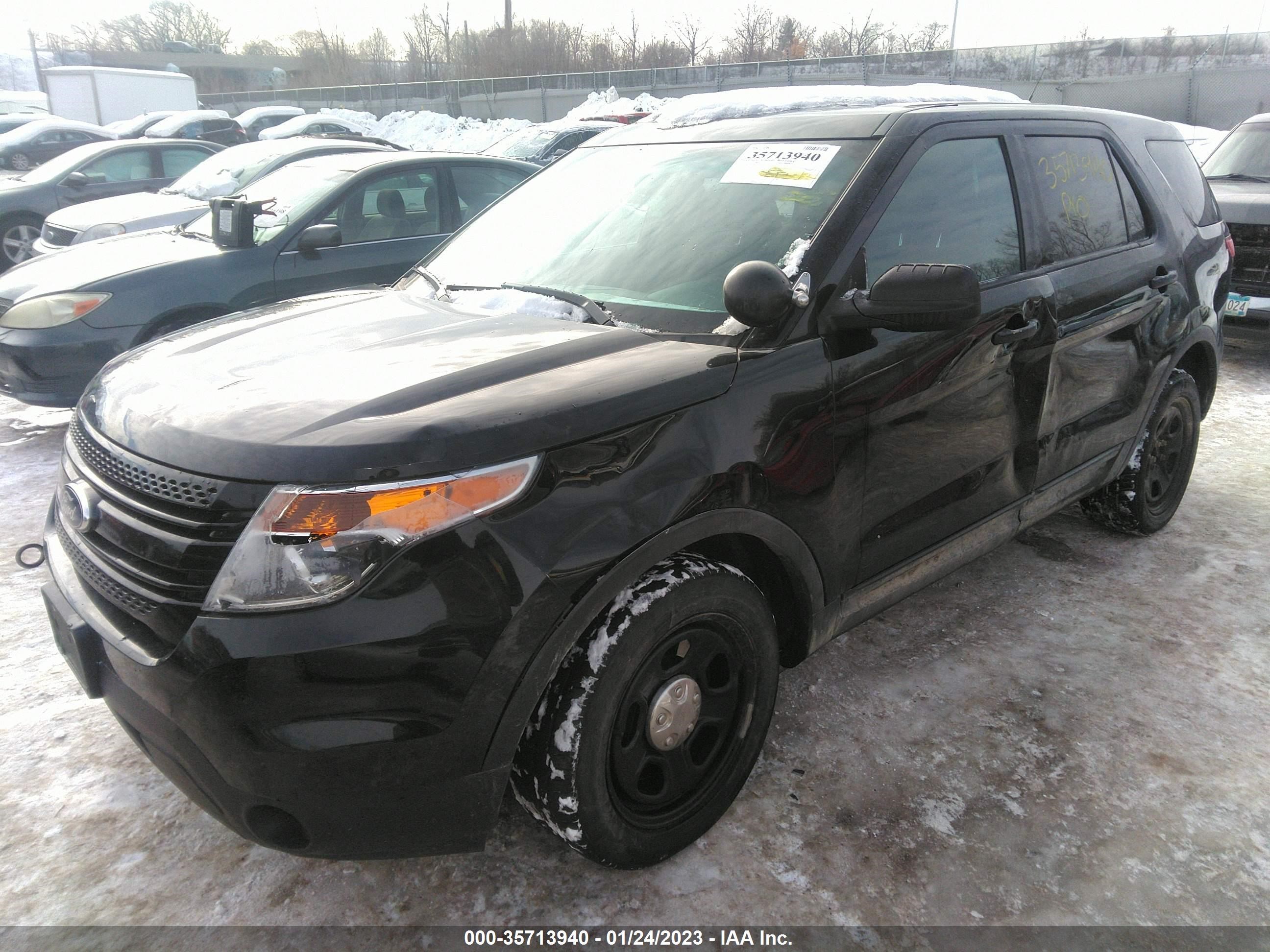 Photo 1 VIN: 1FM5K8AR7DGC20840 - FORD POLICE 