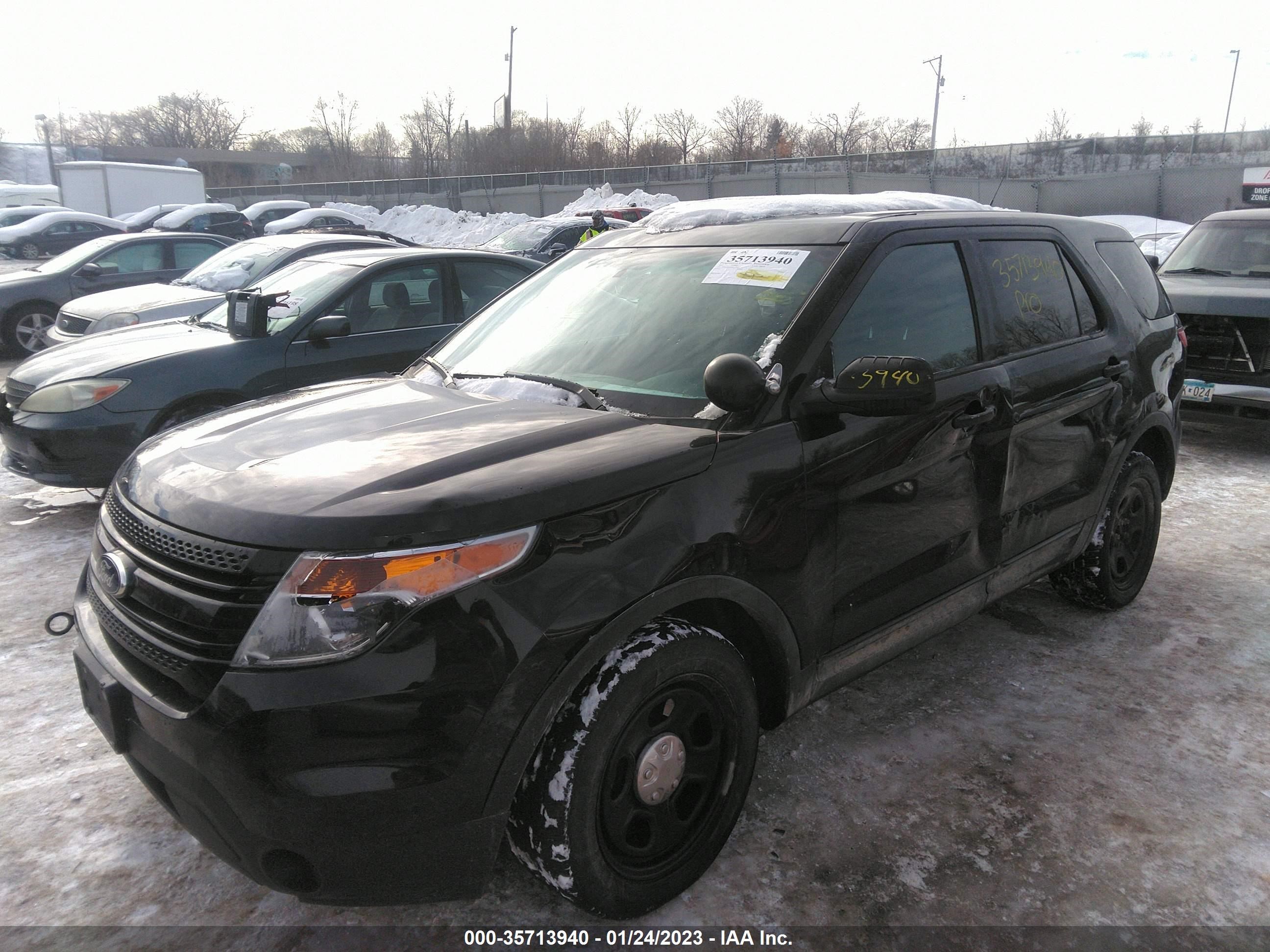 Photo 5 VIN: 1FM5K8AR7DGC20840 - FORD POLICE 