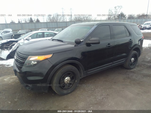 Photo 1 VIN: 1FM5K8AR7DGC20871 - FORD UTILITY POLICE 