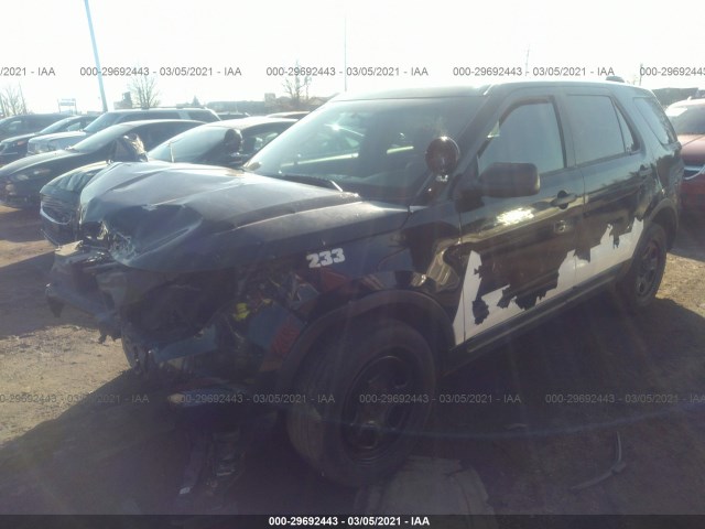 Photo 1 VIN: 1FM5K8AR7EGB02255 - FORD UTILITY POLICE 