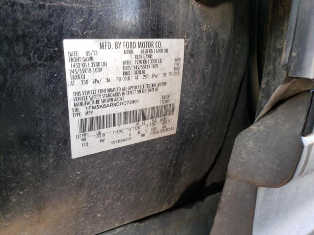 Photo 9 VIN: 1FM5K8AR8DGC72901 - FORD EXPLORER P 