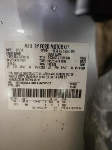 Photo 12 VIN: 1FM5K8AR8FGA28507 - FORD EXPLORER P 