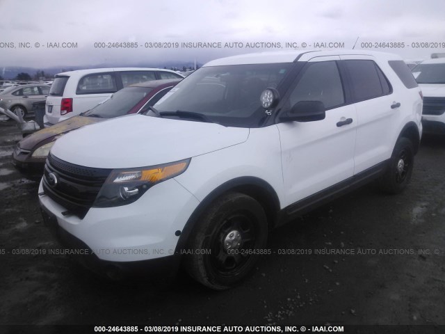 Photo 1 VIN: 1FM5K8AR9EGA28899 - FORD UTILITY POLICE 