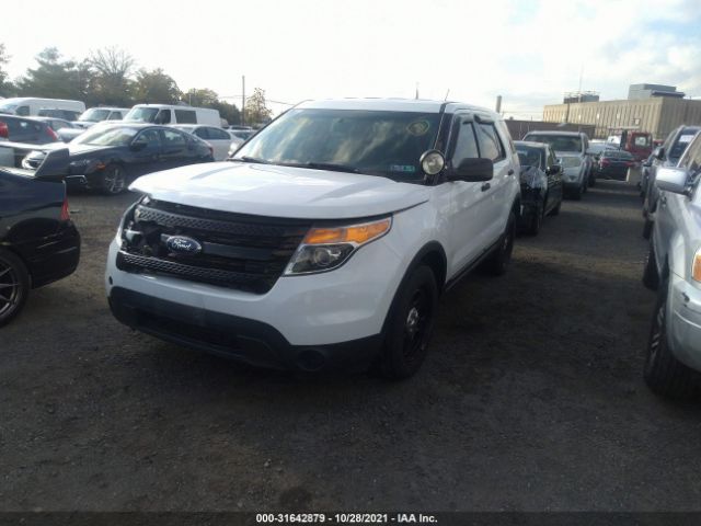 Photo 1 VIN: 1FM5K8AR9EGA55200 - FORD UTILITY POLICE 