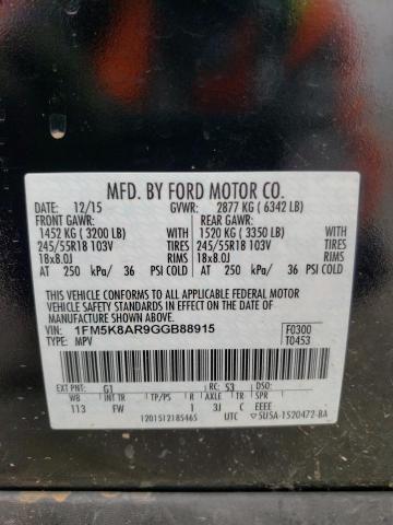 Photo 12 VIN: 1FM5K8AR9GGB88915 - FORD EXPLORER P 